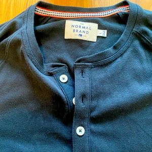 The Normal Brand Purmeso Henley - Large